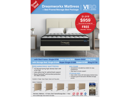 Viro Dreamworkx Spring Mattress