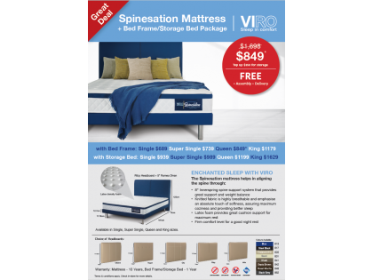 Viro Spinesation Spring Mattress